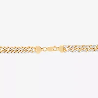 Made in Italy Mens 14K Gold 22 Inch Curb Chain Necklace