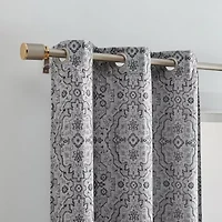 Elrene Home Fashions Berber Grommet Top Energy Saving Blackout Set of 2 Curtain Panel