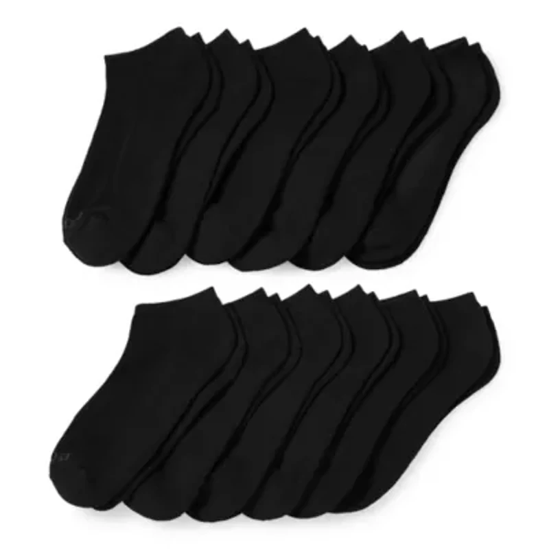 IZOD Athletic Mens 12 Pair Low Cut Socks
