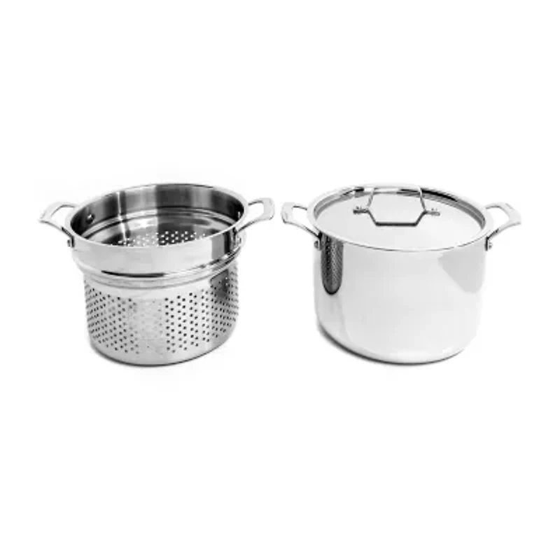 BergHOFF Pro Straight Stainless Steel Tri-Ply 3pc. Pasta Set