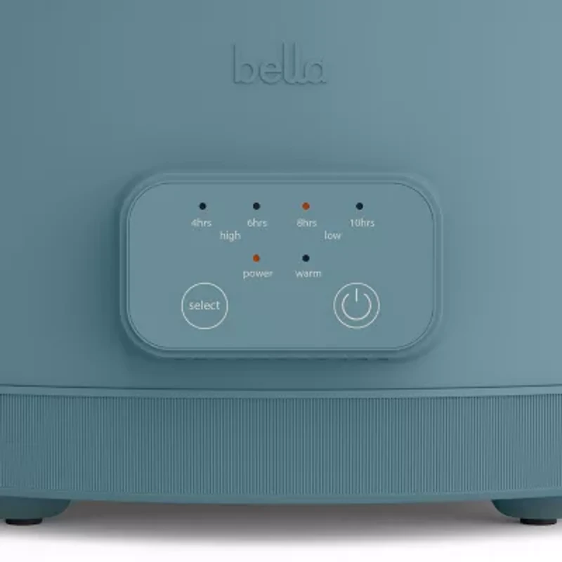 bella 6qt Programmable Slow Cooker, Fits-anywhere™ kitchenware