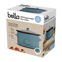 bella 6qt Programmable Slow Cooker, Fits-anywhere™ kitchenware