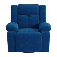 ProLounger Traditional Swivel Glider Recliner Plush Velvet