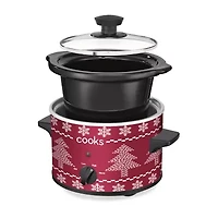 Cooks 1.5-Quart Fair Isle Slow Cooker