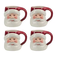 Certified International Santa's Secret 4-pc. Coffee Mug