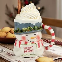 Certified International Snowman Greetings 4-pc. Holiday Coffee Mug