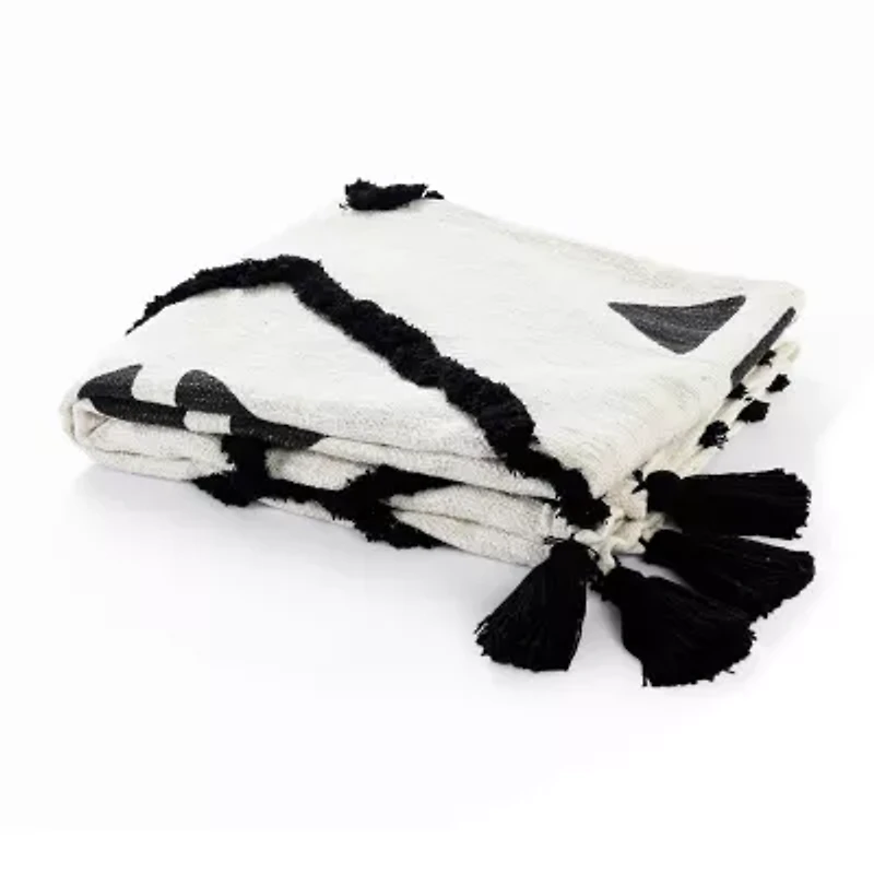 LR Home Liam Geometric Throw