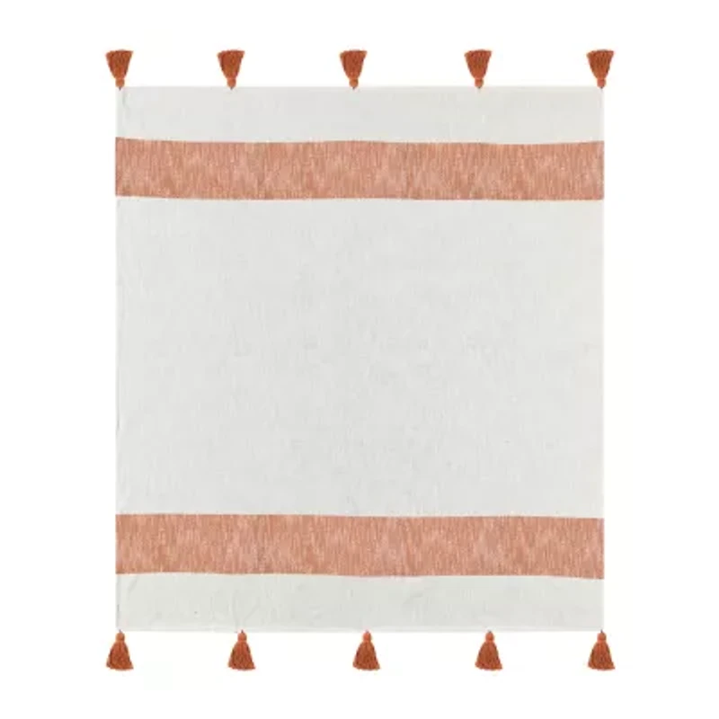 Lr Home Bolly Stripe Washable Throw