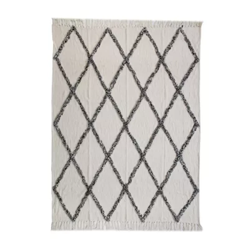 LR Home David Diamond Washable Throw