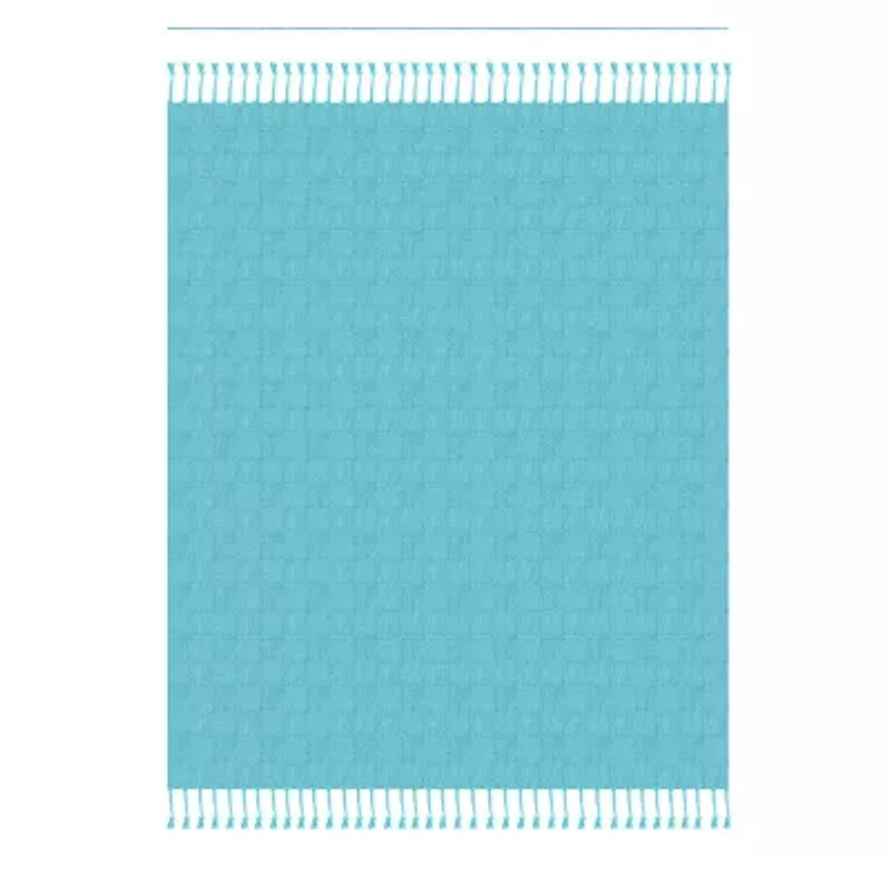 LR Home Grayson Solid Reversible Throw