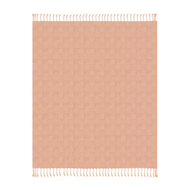 LR Home Wyatt Solid Reversible Throw