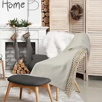 LR Home Matthew Modern Washable Throw