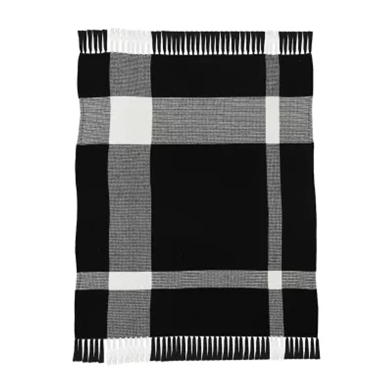 LR Home Dylan Checked Reversible Throw