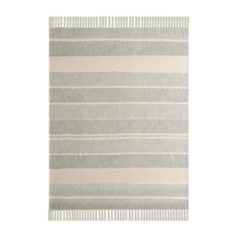 LR Home Irish Stripe Washable Throw