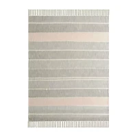 LR Home Irish Stripe Washable Throw