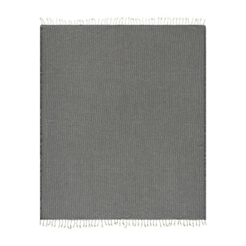 LR Home Charle Diamond Washable Reversible Throw