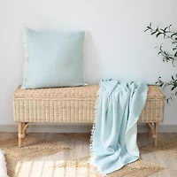 LR Home Sunty Solid Washable Throw