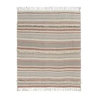 Lr Home Sarra Stripe Washable Throw