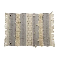 Lr Home Miles Stripe Washable Throw