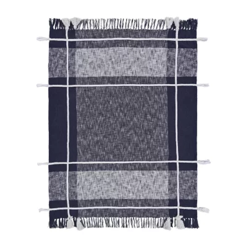 Lr Home Nathan Checked Washable Throw