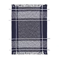 Lr Home Nathan Checked Washable Throw