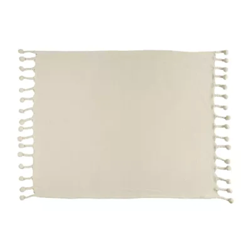 LR Home Andrew Chevron Washable Reversible Throw