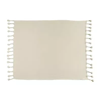 LR Home Andrew Chevron Washable Reversible Throw