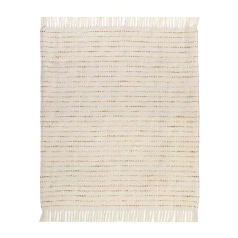 LR Home Tony Stripe Reversible Throw
