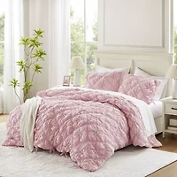Intelligent Design Graley Puffy Floral Comforter Set Easy Care