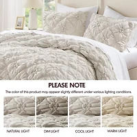 Intelligent Design Graley Puffy Floral Comforter Set