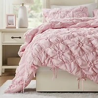 Intelligent Design Graley Puffy Floral Comforter Set Easy Care