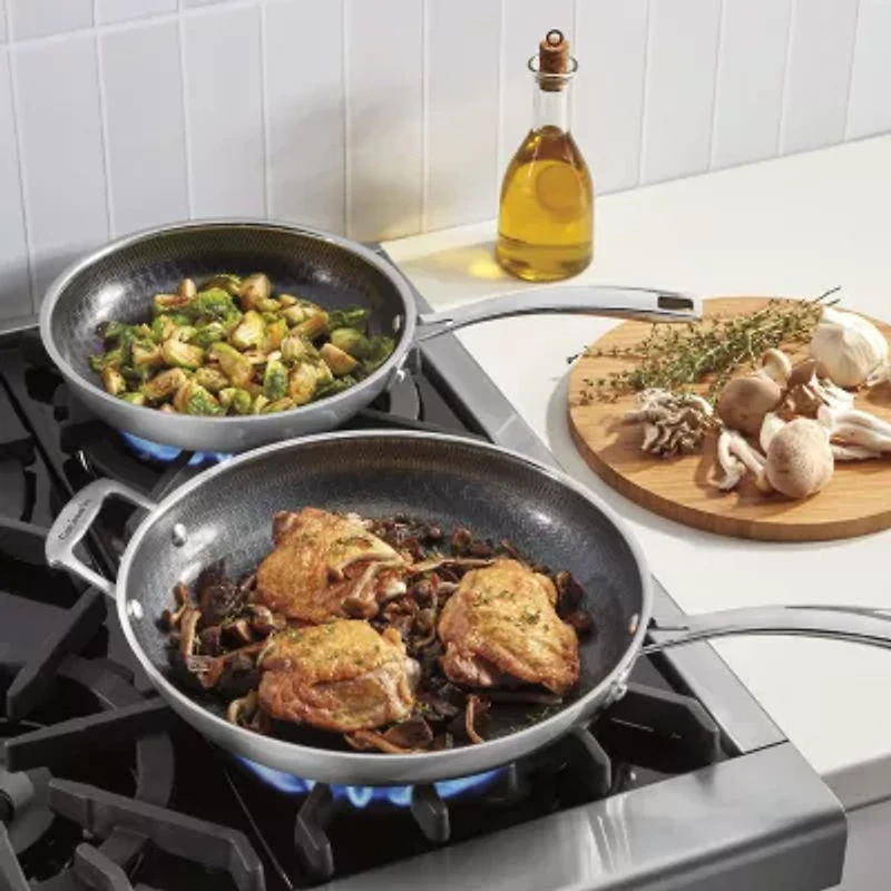 Cuisinart FusionPlus Stainless Steel 2-pc. Skillet Set