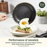 Cuisinart FusionElite Tri-Ply Stainless Steel 8" Skillet