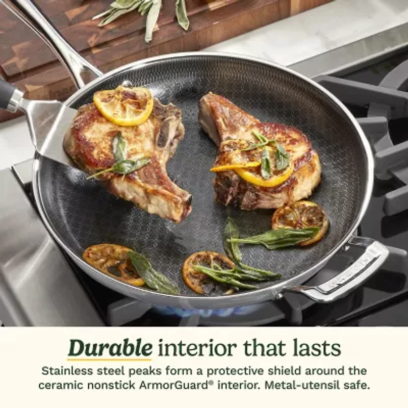 Cuisinart FusionElite Tri-Ply Stainless Steel 8" Skillet