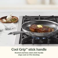 Cuisinart FusionElite Tri-Ply Stainless Steel 10" Skillet