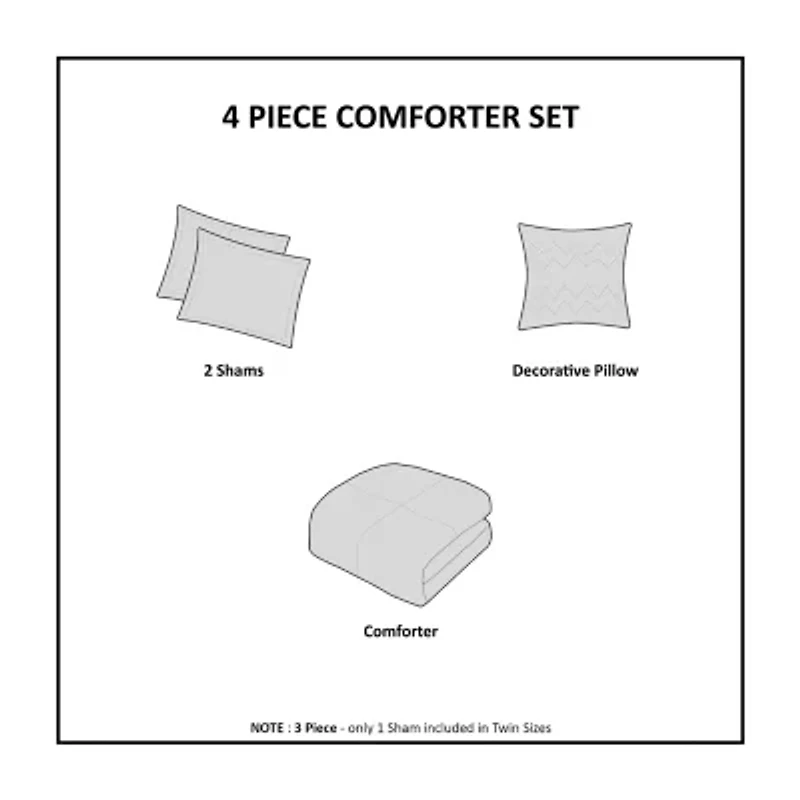 Intelligent Design Kids Conner Transportation Comforter Set with decorative pillow