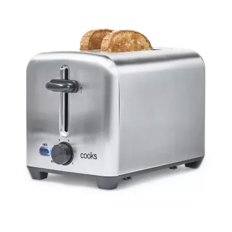 Cooks 2-Slice Stainless Steel Toaster