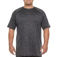 Xersion EverAir Mens Crew Neck Short Sleeve Quick Dry Active Big and Tall T-Shirt