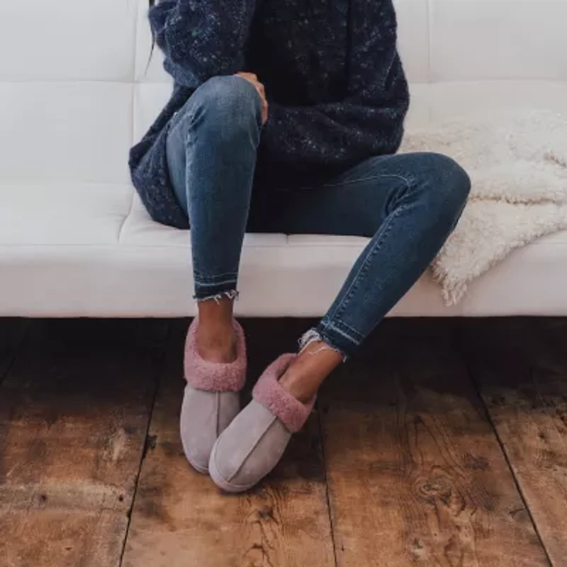 Muk Luks Serafine Womens Clog Slippers