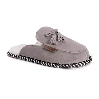 Muk Luks Cosette Womens Memory Foam Slip-On Slippers