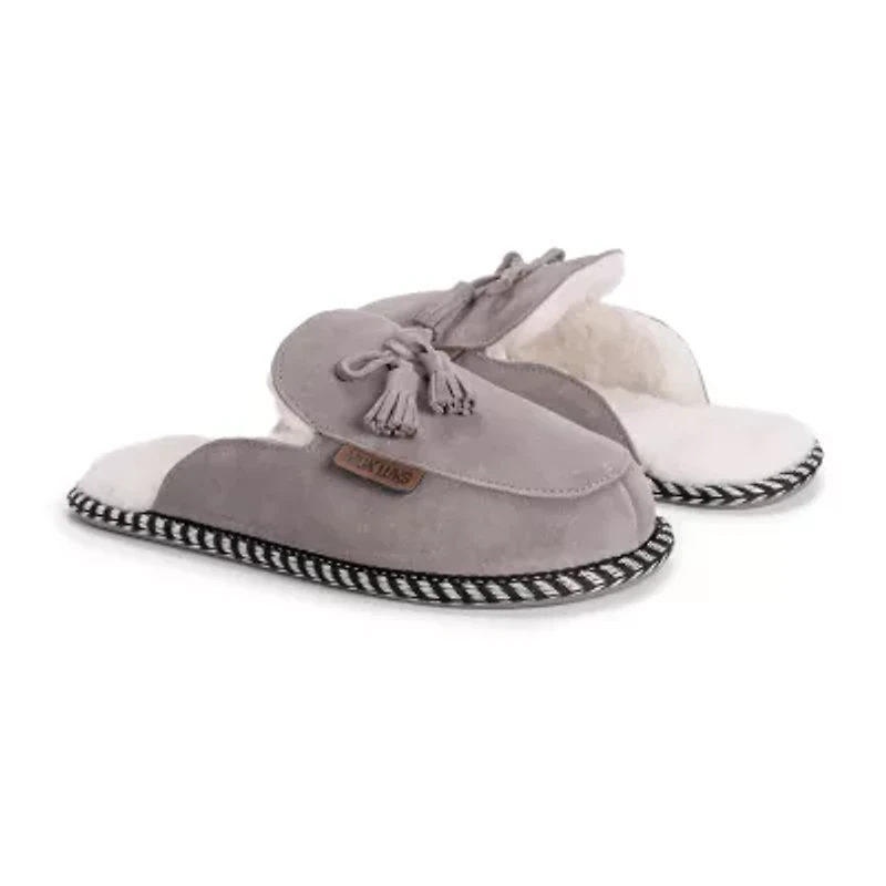 Muk Luks Cosette Womens Memory Foam Slip-On Slippers