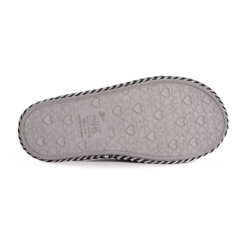 Muk Luks Cosette Womens Memory Foam Slip-On Slippers