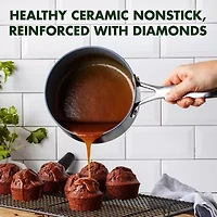 GreenPan Valencia Pro Ceramic Non-Stick 2-qt. Saucepan with Lid