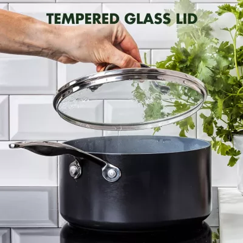 GreenPan Valencia Pro Ceramic Non-Stick 2-qt. Saucepan with Lid