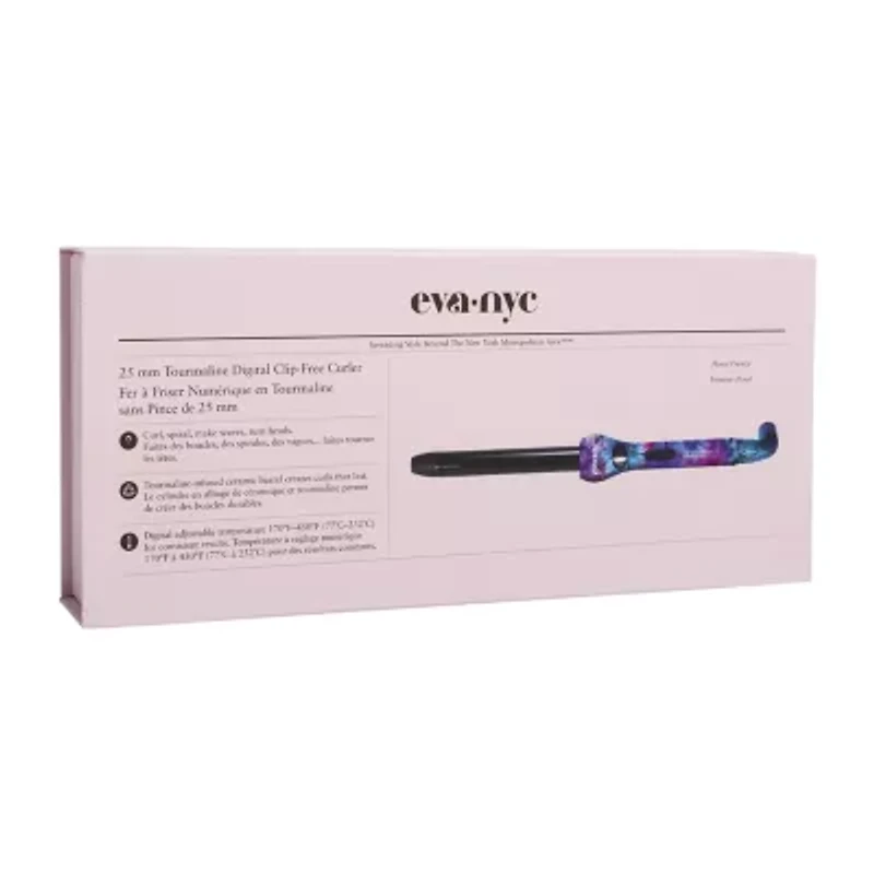 Eva Nyc Floral Frenzy Clip-Free Curling Iron