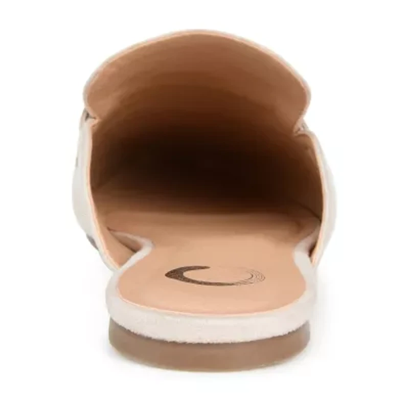 Journee Collection Ameena Womens Round Closed Toe Mules