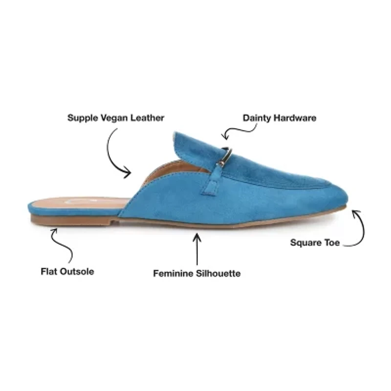 Journee Collection Ameena Womens Round Closed Toe Mules