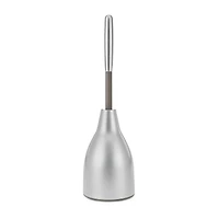 Polder Stainless Steel Plunger Toilet Bowl Brush