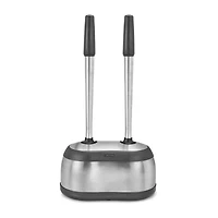 Polder Dual Bath Caddy Combo Plunger & Toilet Bowl Brush
