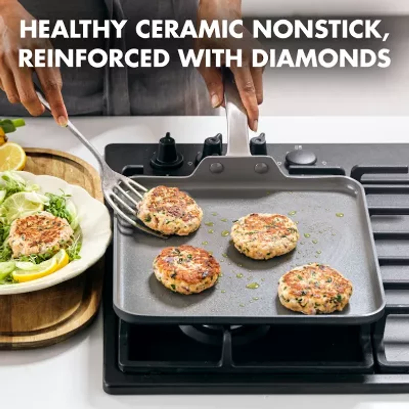 GreenPan Chatham Hard Anodized Ceramic Non-Stick 11" Griddle